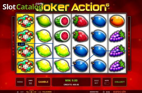 Скрин3. Joker Action 6 слот