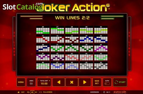 Скрин8. Joker Action 6 слот