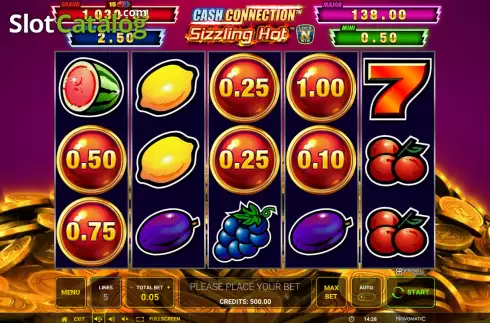 Скрин2. Sizzling Hot Cash Connection слот