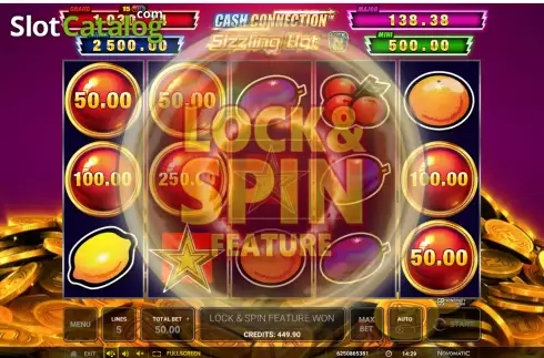 Скрин4. Sizzling Hot Cash Connection слот