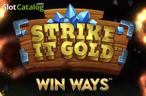 Strike it Gold Win Ways логотип