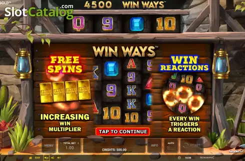 Скрин2. Strike it Gold Win Ways слот