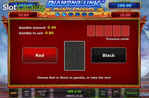 Скрин6. Diamond Link Mighty Emperor слот