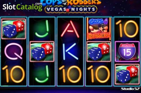 Скрин2. Cops n Robbers Vegas Nights слот