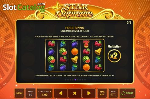 Скрин9. Star Supreme слот