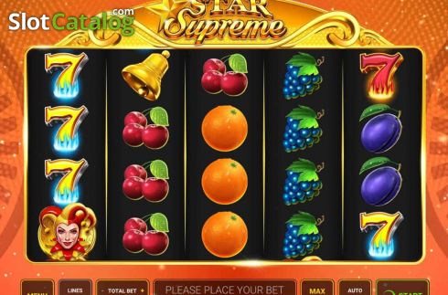 Скрин2. Star Supreme слот