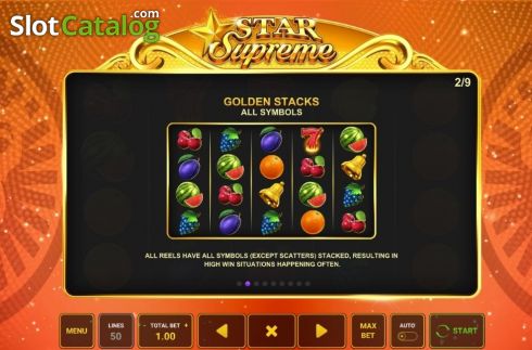 Скрин6. Star Supreme слот