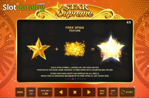 Скрин8. Star Supreme слот