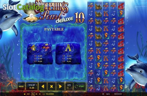 Скрин4. Dolphins Pearl Deluxe 10 слот