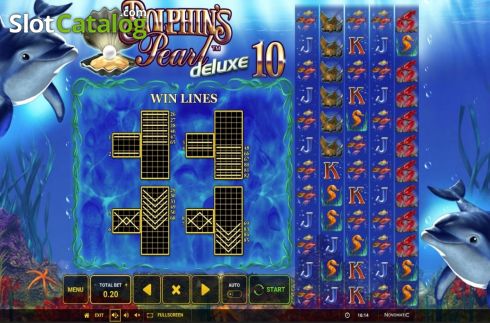 Скрин9. Dolphins Pearl Deluxe 10 слот