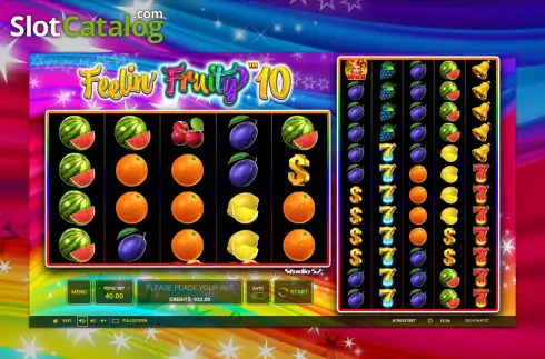 Скрин2. Feelin Fruity 10 слот