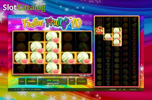 Скрин3. Feelin Fruity 10 слот