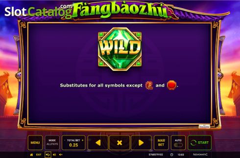 Скрин5. FangBaoZhu слот
