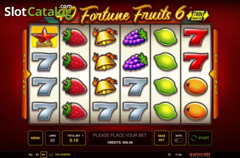 Скрин2. 40 Fortune Fruits 6 слот
