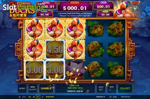Скрин8. Power Prizes Eternal Mandarin Ducks слот