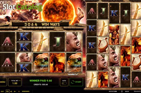 Скрин3. Apollo God Of The Sun 10 Win Ways слот