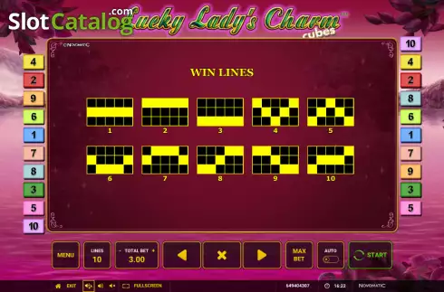 Скрин7. Lucky Lady’s Charm Cubes слот