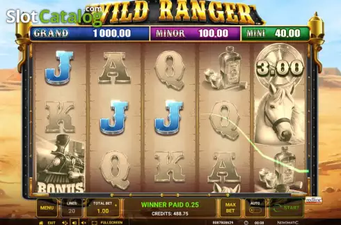 Скрин4. Wild Ranger слот