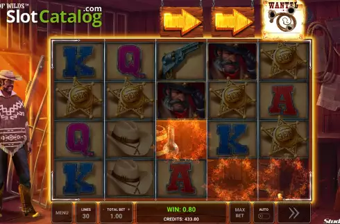 Скрин7. A Fistful of Wilds слот