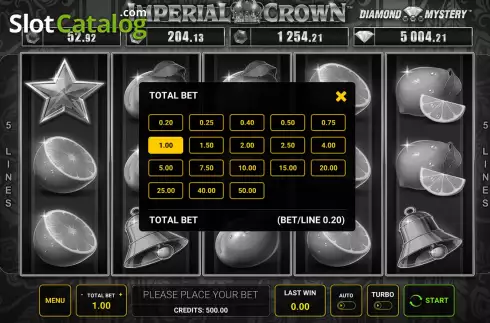 Скрин3. Imperial Crown слот