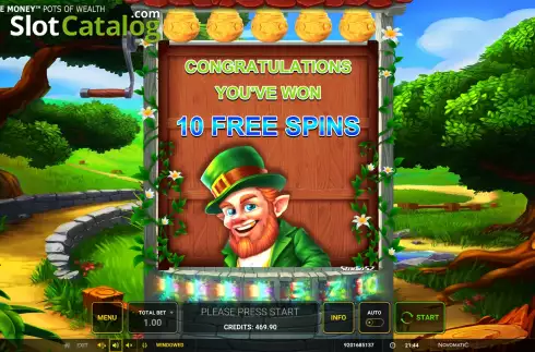 Скрин8. Top o' the Money - Pots of Wealth слот