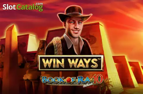 Book of Ra deluxe 10: Win Ways логотип