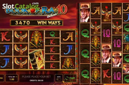 Скрин2. Book of Ra deluxe 10: Win Ways слот