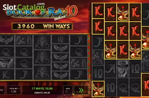 Скрин4. Book of Ra deluxe 10: Win Ways слот