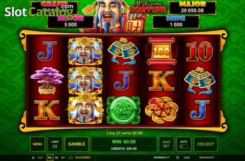Скрин3. Welcome Fortune (Greentube) слот