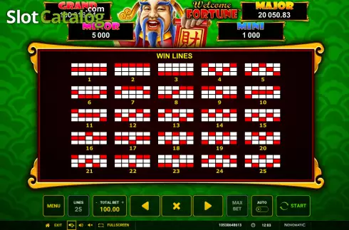 Скрин8. Welcome Fortune (Greentube) слот