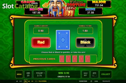 Скрин5. Welcome Fortune (Greentube) слот