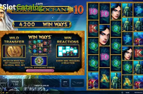 Скрин2. Lord of the Ocean 10: Win Ways слот