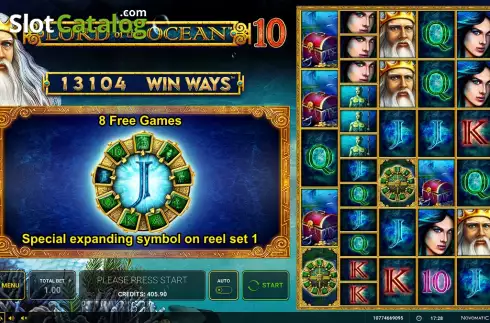 Скрин9. Lord of the Ocean 10: Win Ways слот