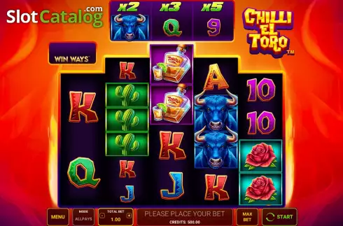 Скрин3. Chilli El Toro слот