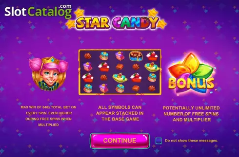 Скрин2. Star Candy слот