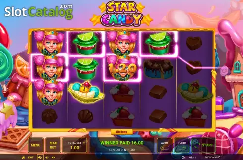 Скрин4. Star Candy слот