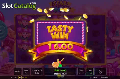 Скрин5. Star Candy слот