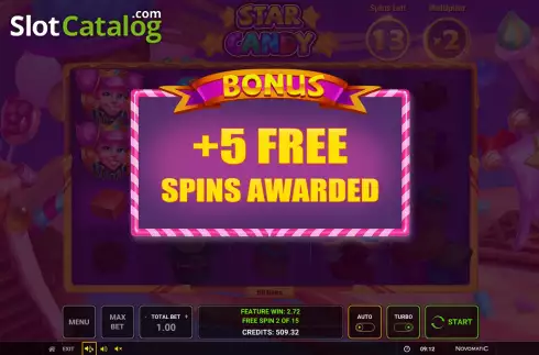 Скрин8. Star Candy слот