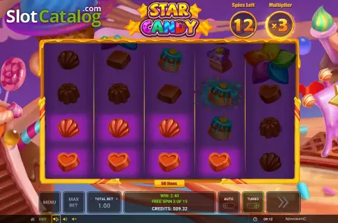 Скрин9. Star Candy слот