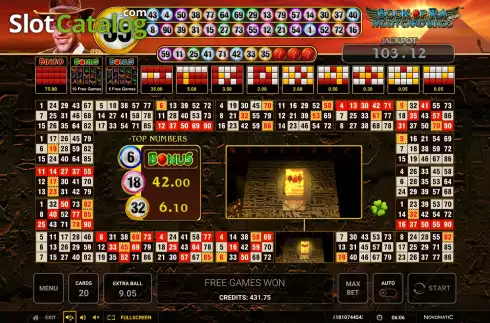 Скрин7. Book of Ra Multi Card Bingo Deluxe слот