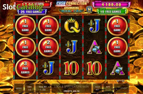 Скрин6. Cash Connection – Golden Book Of Ra слот