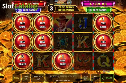 Скрин7. Cash Connection – Golden Book Of Ra слот