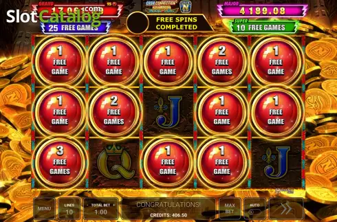 Скрин9. Cash Connection – Golden Book Of Ra слот