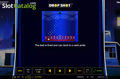 Скрин8. Cops 'n' Robbers Drop Shot Deluxe слот