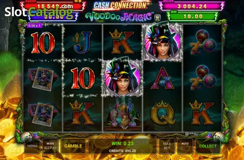 Скрин3. Cash Connection - Voodoo Magic слот