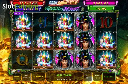 Скрин5. Cash Connection - Voodoo Magic слот