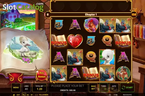 Скрин3. Diamond Tales: The Ugly Duckling слот