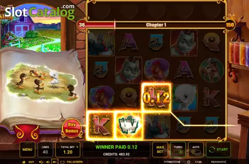 Скрин4. Diamond Tales: The Ugly Duckling слот