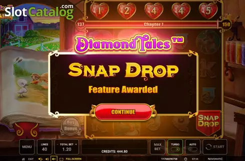 Скрин5. Diamond Tales: The Ugly Duckling слот