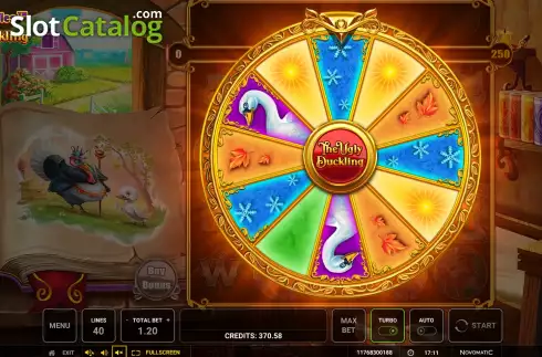 Скрин8. Diamond Tales: The Ugly Duckling слот